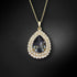 Комплект "Jasmīns (Silver Night)" с кристаллами Swarovski™